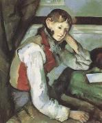 Paul Cezanne, Boy with a Red Waistcoat (mk09)